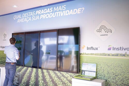 Visitantes puderam conferir os lançamentos da Syngenta e assistir a palestras no Espaço Mais Agro. Foto Choks/Divulgação