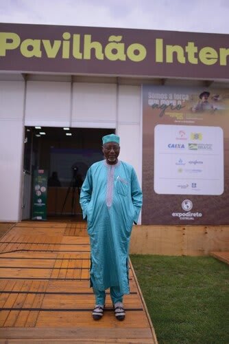 Tecnologia nacional atraiu visita do embaixador da Nigéria, Muhammad Makarfi Ahmad. Foto Choks/Divulgação