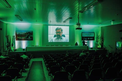 Integração Lavoura-Pecuária-Floresta foi o foco da palestra de Vanderley Porfírio-da-Silva. Foto Choks/Divulgação