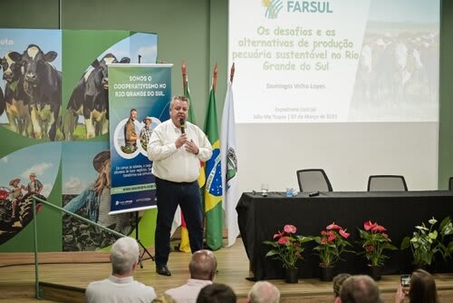 Domingos Velho Lopes é ex-secretário de Agricultura do RS e diretor vice-presidente da Farsul. Foto Choks/Divulgação.