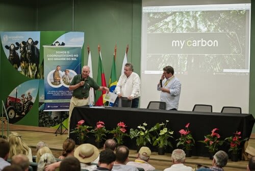 Mercado de carbono foi tema recorrente nos dias da feira. Foto Choks/Divulgação.