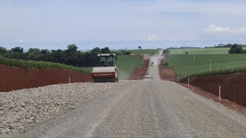 Obras já começaram na ERS–506. Foto Daer/Divulgação.