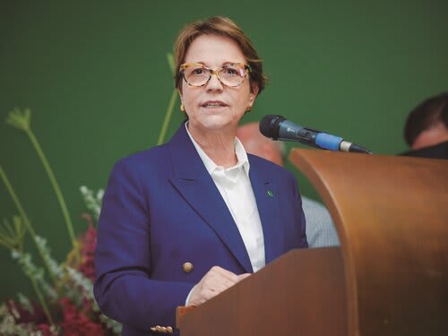 Ministra da Agricultura, Tereza Cristina (Choks/Divulgação)