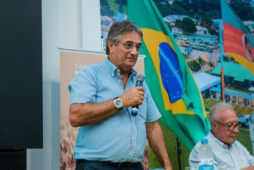 Presidente da Farsul, Gedeão Pereira. Foto Choks/Divulgação.