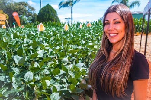 Segundo Bruna Priori, gerente Sul da UPL, a empresa busca cada vez mais atuar com sustentabilidade. Foto Jackson Ciceri/ExpoRevista.