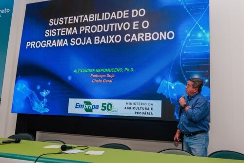 Nepomuceno afirmou que as emissões da agricultura brasileira não chegam a 3% do total do planeta. Foto Choks/Divulgação.