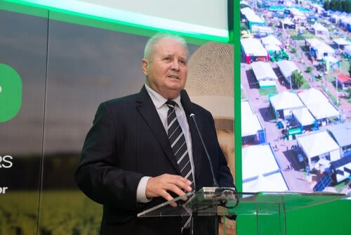 Presidente da Cotrijal, Nei César Manica. (Crédito: Assessoria de Imprensa da Expodireto Cotrijal/Divulgação)