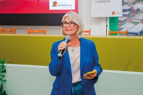 A presidente da Emater, Mara Saalfeld, reforçou a urgência do tema, Foto Choks/Divulgação.