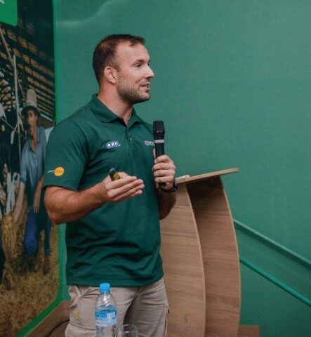 Engenheiro agrônomo e pesquisador da CCGL e RTC Pedro Albuquerque Nunes. Foto Choks/Divulgação.