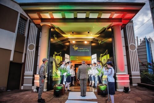 O Troféu Brasil Expodireto teve como palco os salões do Centro de Eventos Bier Site, em Carazinho (RS). Foto Choks/Divulgação.