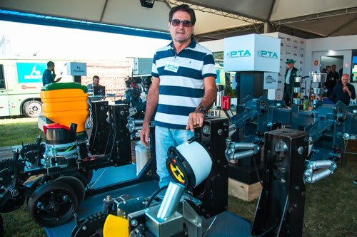 Proprietário da PTA Precisão Tecnoagro, Daniel Salmen (Jackson Ciceri/ExpoRevista)