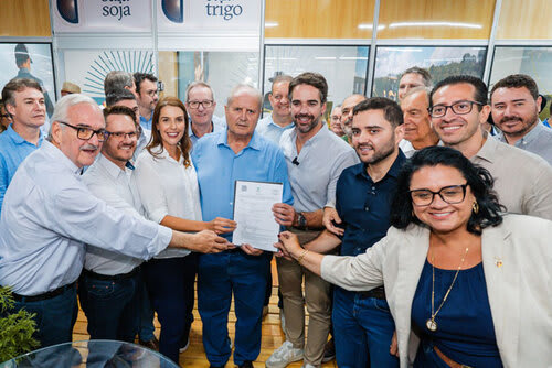 Entrega da Licença Prévia (LP) para a implantação da indústria de biocombustível Soli3