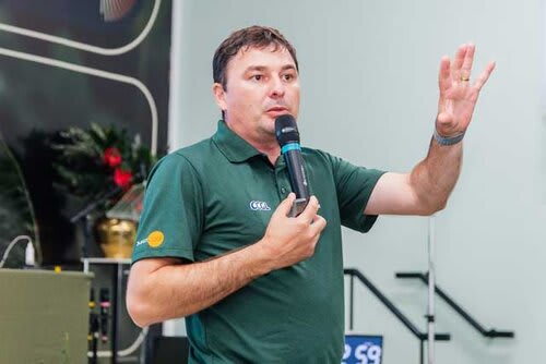 Pesquisador da CCGL, Glauber Renato Stürmer