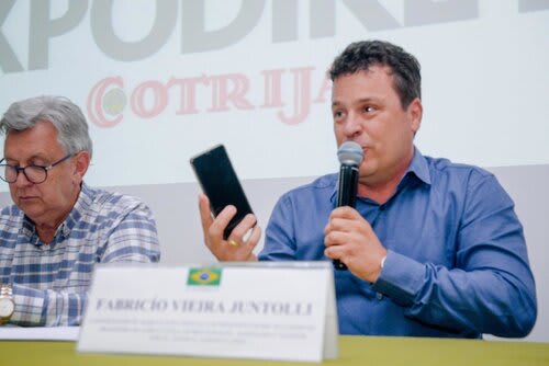 Representante do Ministério da Agricultura, Pecuária e Abastecimento Fabrício Vieira Juntolli (Choks/Divulgação)