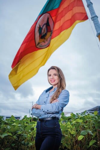 Engenheira Agrônoma Mariah Mattei da Cotrijal. Foto Choks/Divulgação